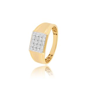 Golden Whisper Men's Ring